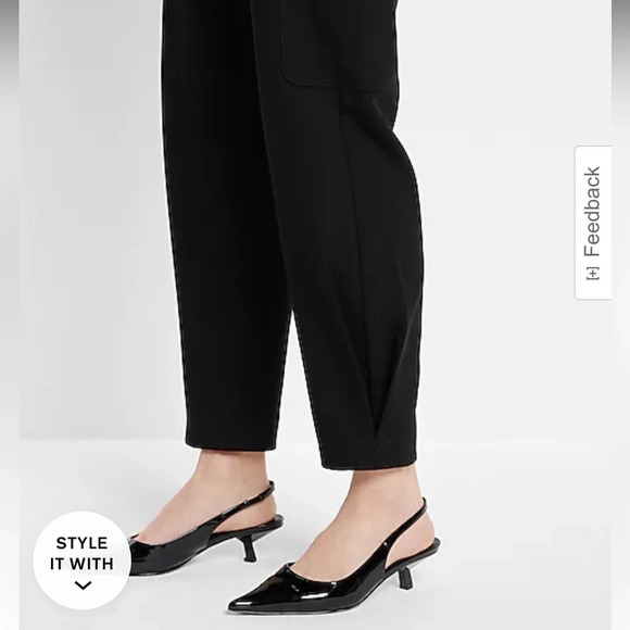 Express belted cargo pants - Picture 3 of 5